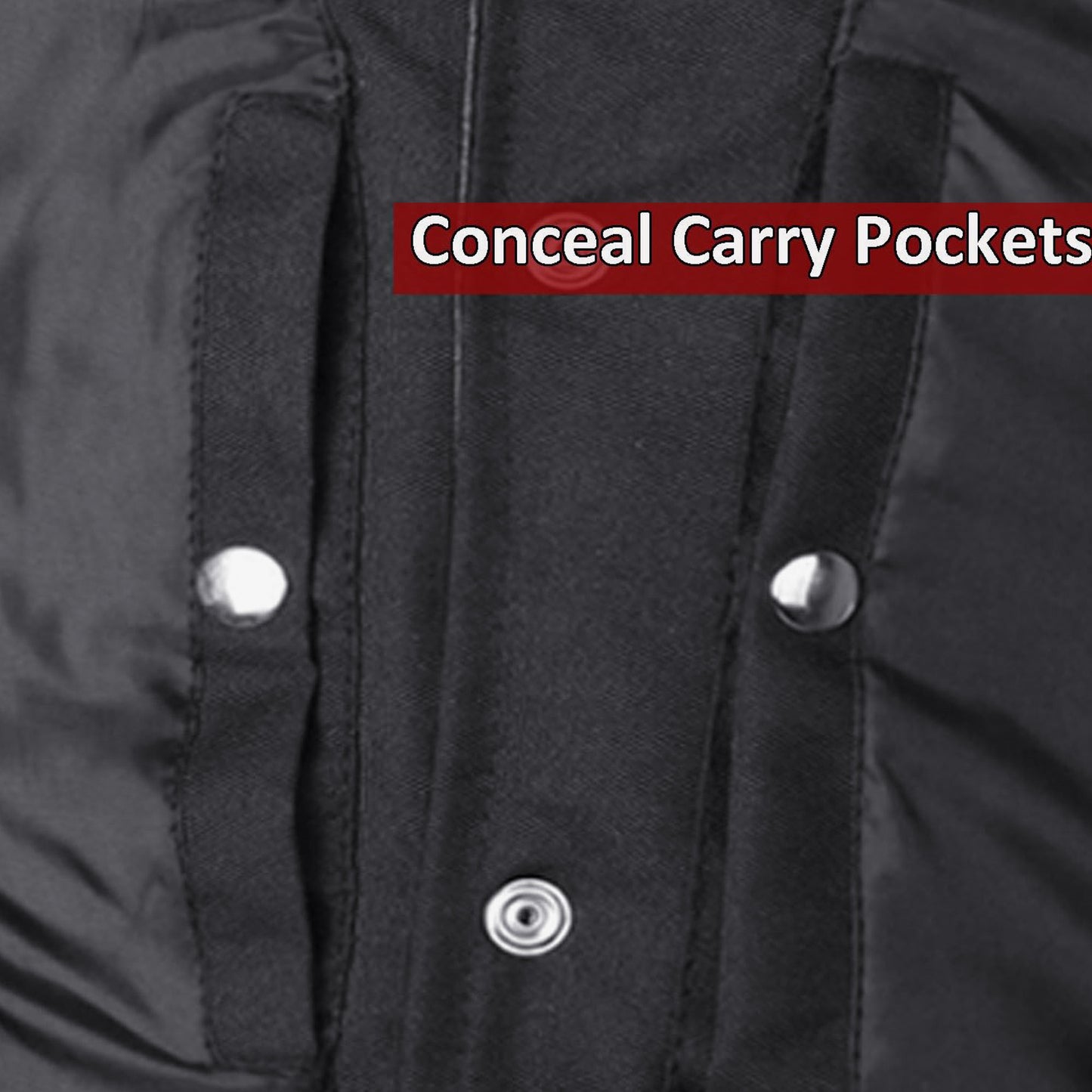 Men's ARMOR Leather SOA Anarchy Motorcycle Biker Club Concealed Carry Vest
