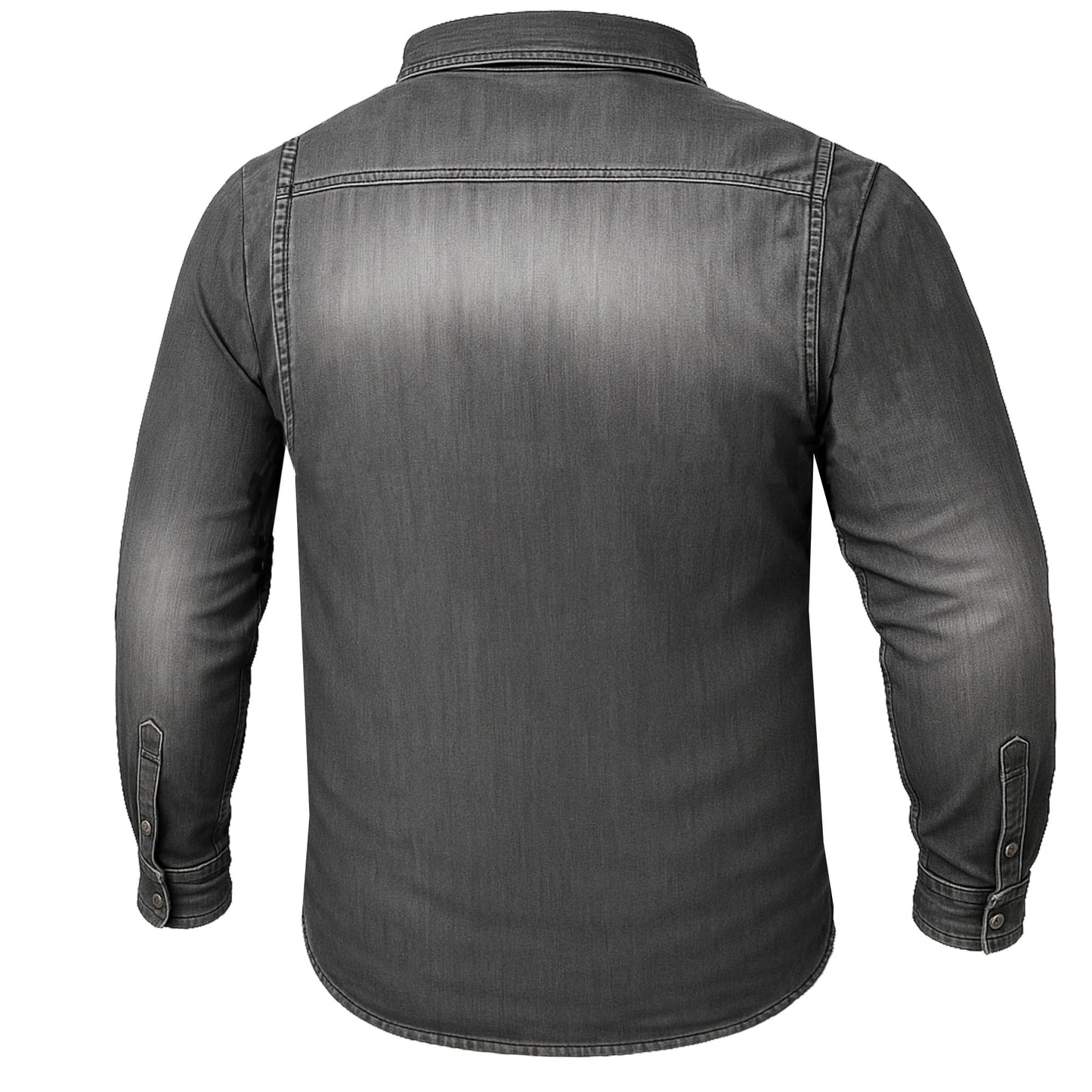 Jackets 4 Bikes Performer Men's Motorcycle Shirt with Level 2 CE Armor Protection, Conceal Carry Pockets Biker Flannel Shirt