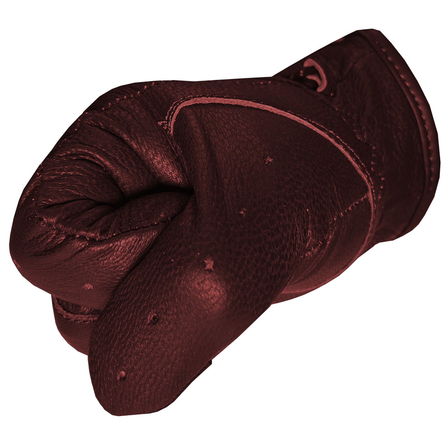 New Biker Police Leather Motorcycle Riding Ventilation Driving Gloves OxBlood