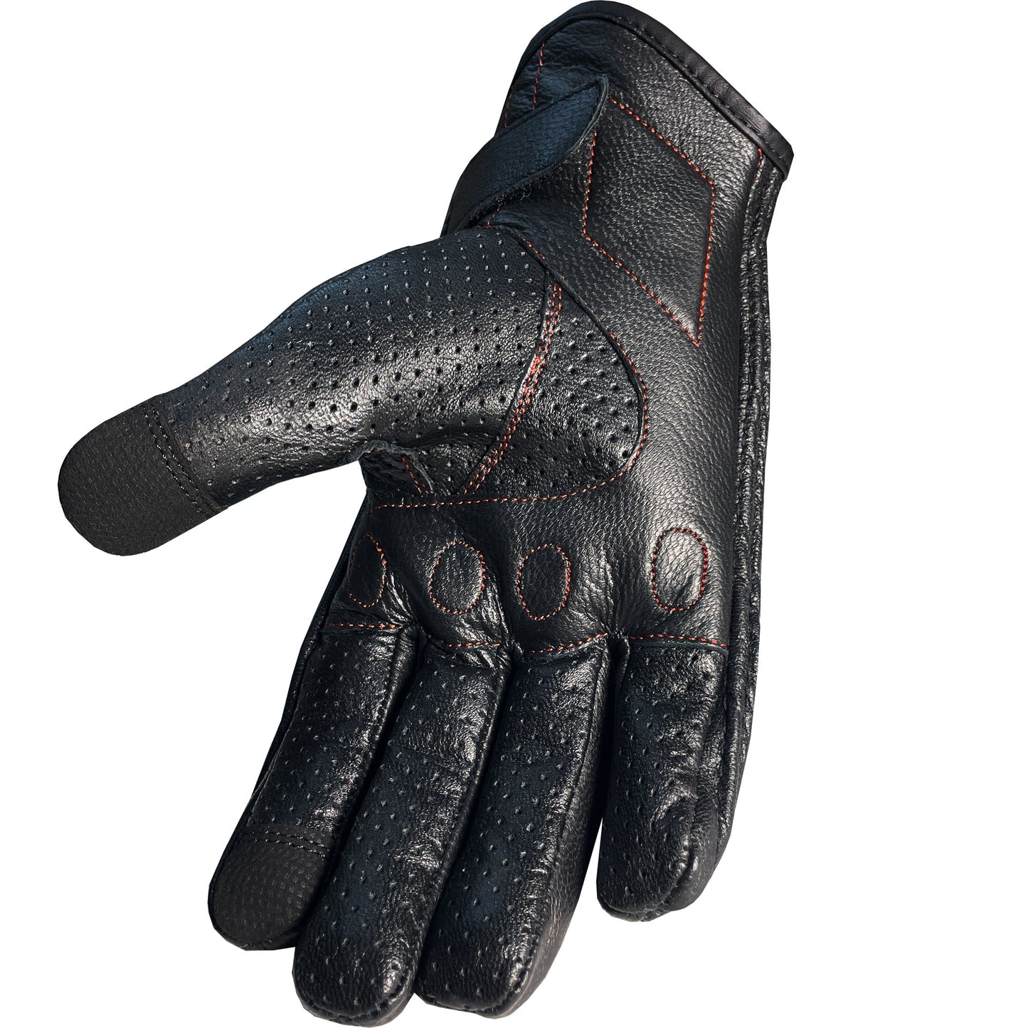 Motorcycle Bicycle Riding Racing Bike Protective Armor Gel Leather Gloves BlackRed