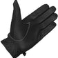 New Biker Police Leather Motorcycle Riding Ventilation Driving Gloves BlackWhite