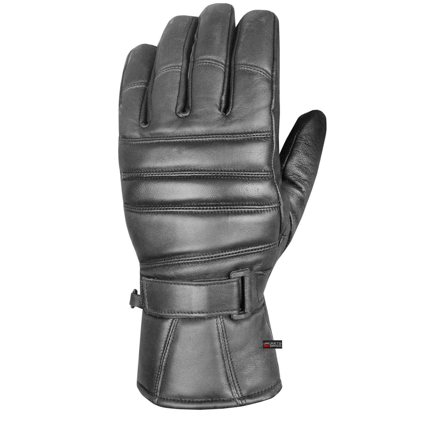 Premium Men's Dress Warm Winter Thinsulate Genuine Leather Motorcycle Gloves