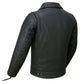 Outrider Leather Men’s Premium Black Buffalo Cruiser Motorcycle Jacket
