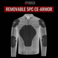 Men's Commuter Premium Natural Buffalo Armor Motorcycle Leather Biker Jacket