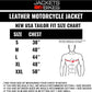 Outrider Leather Men’s Premium Black Buffalo Cruiser Motorcycle Jacket
