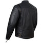 Men's REVOLT Natural Premium Buffalo Leather Motorcycle Jacket