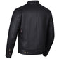 Men's Commuter Premium Natural Buffalo Armor Motorcycle Leather Biker Jacket