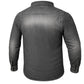 Jackets 4 Bikes Performer Men's Motorcycle Shirt with Level 2 CE Armor Protection, Conceal Carry Pockets Biker Flannel Shirt