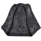 Men's ARMOR Leather SOA Anarchy Motorcycle Biker Club Concealed Carry Vest