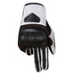 Jackets 4 Bikes Men Motorcycle Gloves Premium Leather Touchscreen Cruising Street Riding White