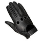 New Biker Police Leather Motorcycle Riding Ventilation Driving Gloves BlackWhite