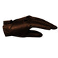 New Biker Police Leather Motorcycle Riding Ventilation Driving Gloves Brown