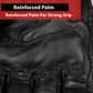 New Vintage Mens Leather Cruiser Protective Motorcycle Riding Racing Gloves