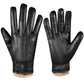 Men's Premium Lambskin Leather Winter Driving Dress Warm Cashmere Gloves