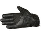 Men Aniline Cowhide Motorcycle Leather Gloves with Sliders