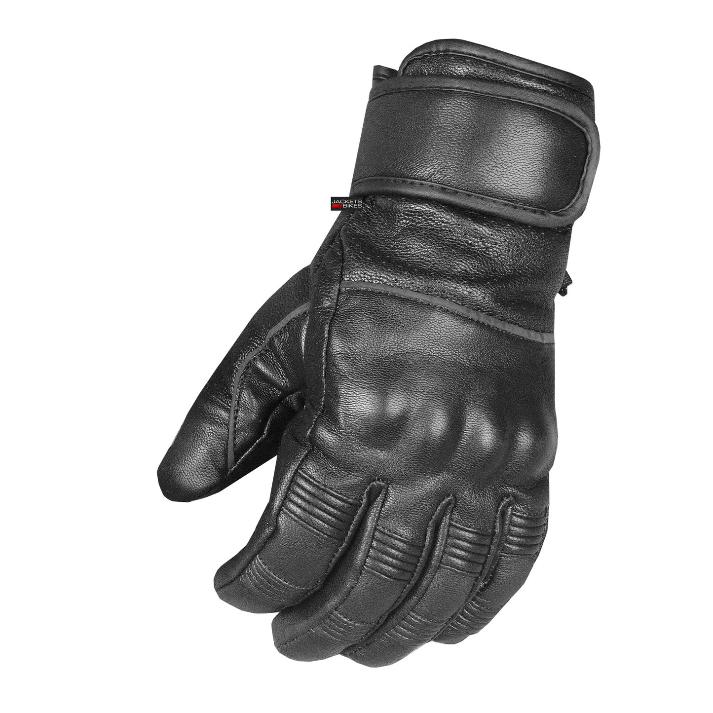 Men's New Motorcycle Leather Armor Gel Padded Ventilated Reflective Gloves