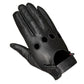 New Biker Police Leather Motorcycle Riding Ventilation Driving Gloves Black
